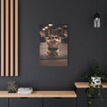 Gym Hamster Canvas Print — Cute Weightlifting Pet Wall Art