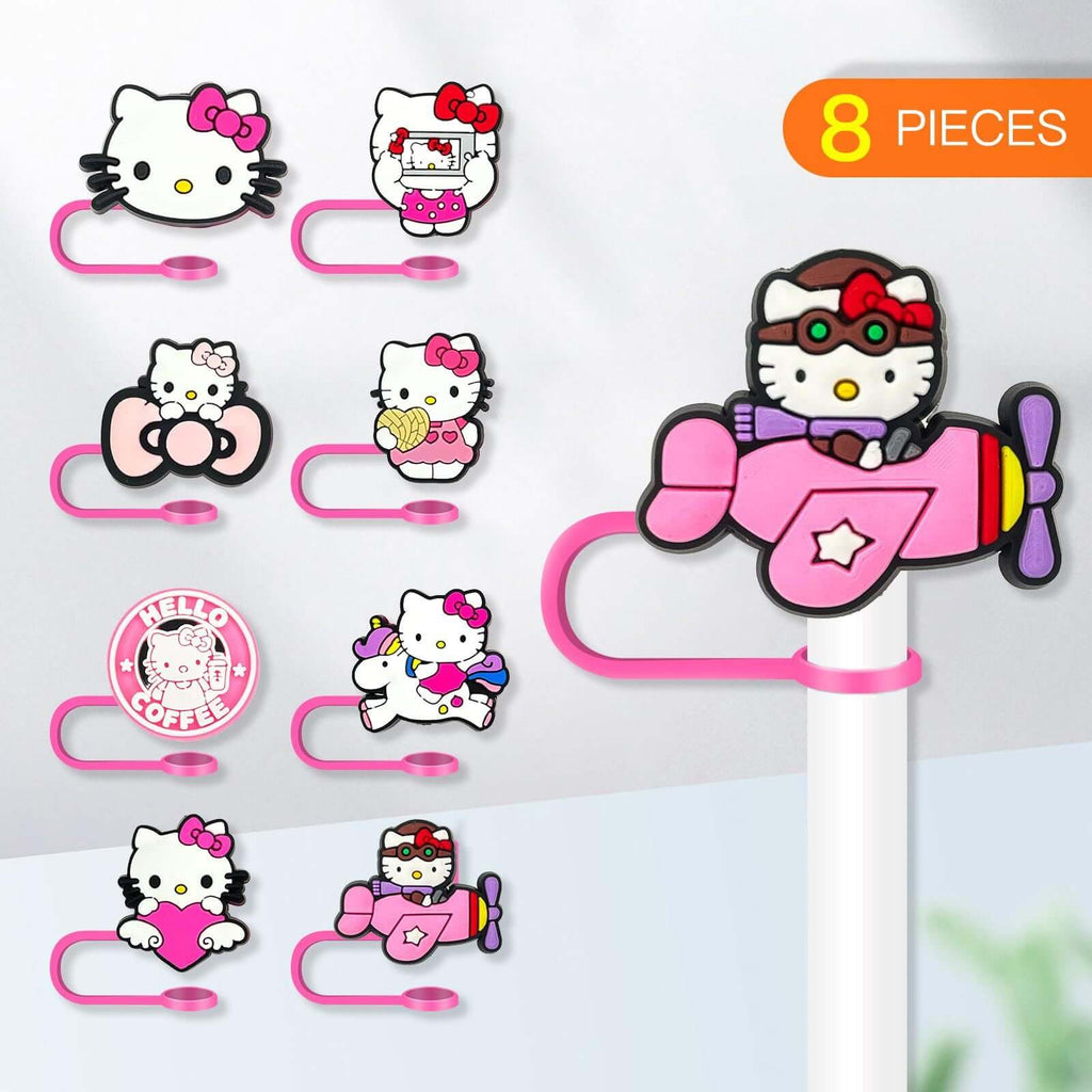 Pink Cartoon Paradise Suction Pipe Sleeve
